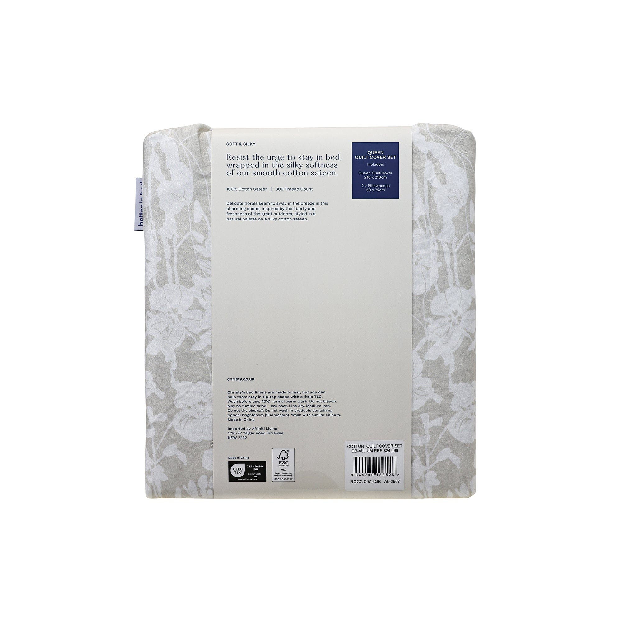 Christy Bath Mat Christy | Allium Quilt Cover Set