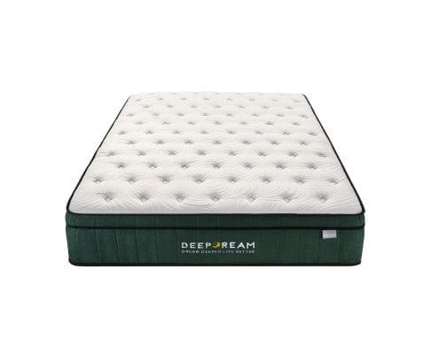Deep Dream Mattresses Deep Dream Green Tea Cool Gel Memory Foam Mattress 36cm 5 Zone