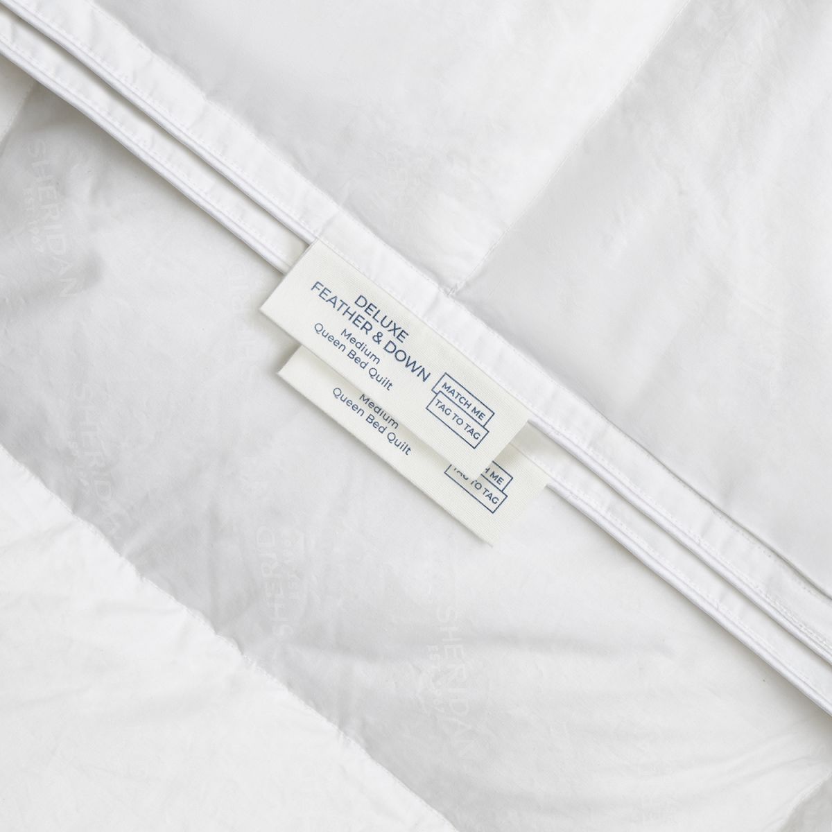 SHERIDAN DELUXE LIGHT 50% Goose Down 50% Goose Feather Quilt