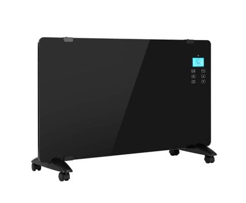 Devanti Heater Electric Convection Heater Black 2000W