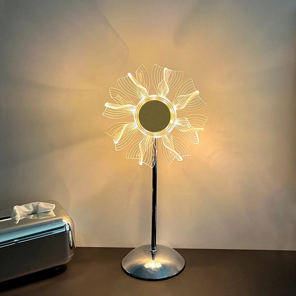 Anyhouz Table Lamp Ambient Photography Lighting USB For Modern Interiors