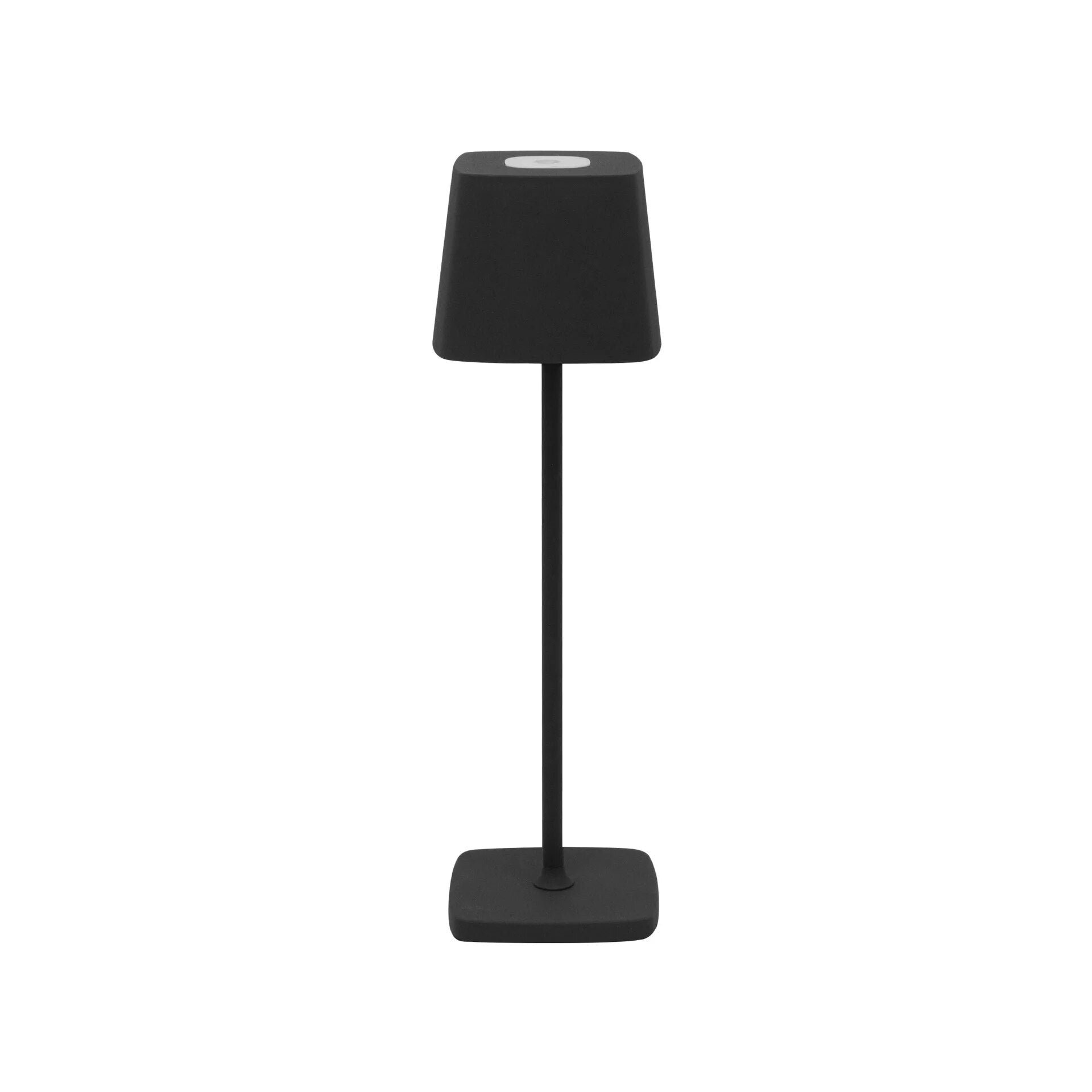 Anyhouz Hotel Lightning Rechargeable Lamp Black Home Decor Touch Sensor Light IP54 Waterproof Pro Table Lamps