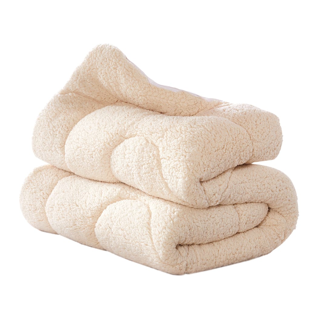 Dreamz Mattress Topper 100% Wool Underlay Mattress Topper  - REVERSIBLE