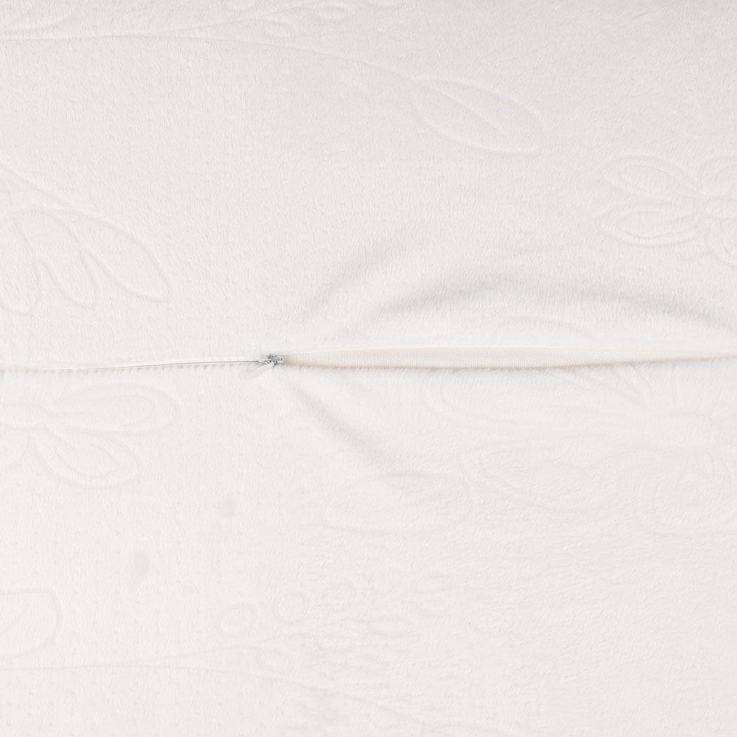 Dreamz Pillows/Cushions 2X Memory Foam Pillow Removable