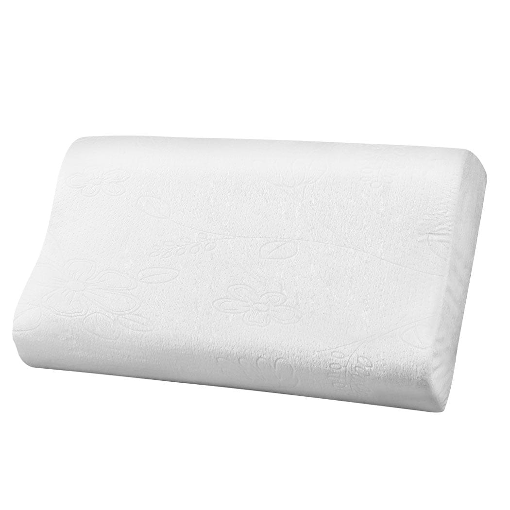 Dreamz Pillows/Cushions 2X Memory Foam Pillow Removable