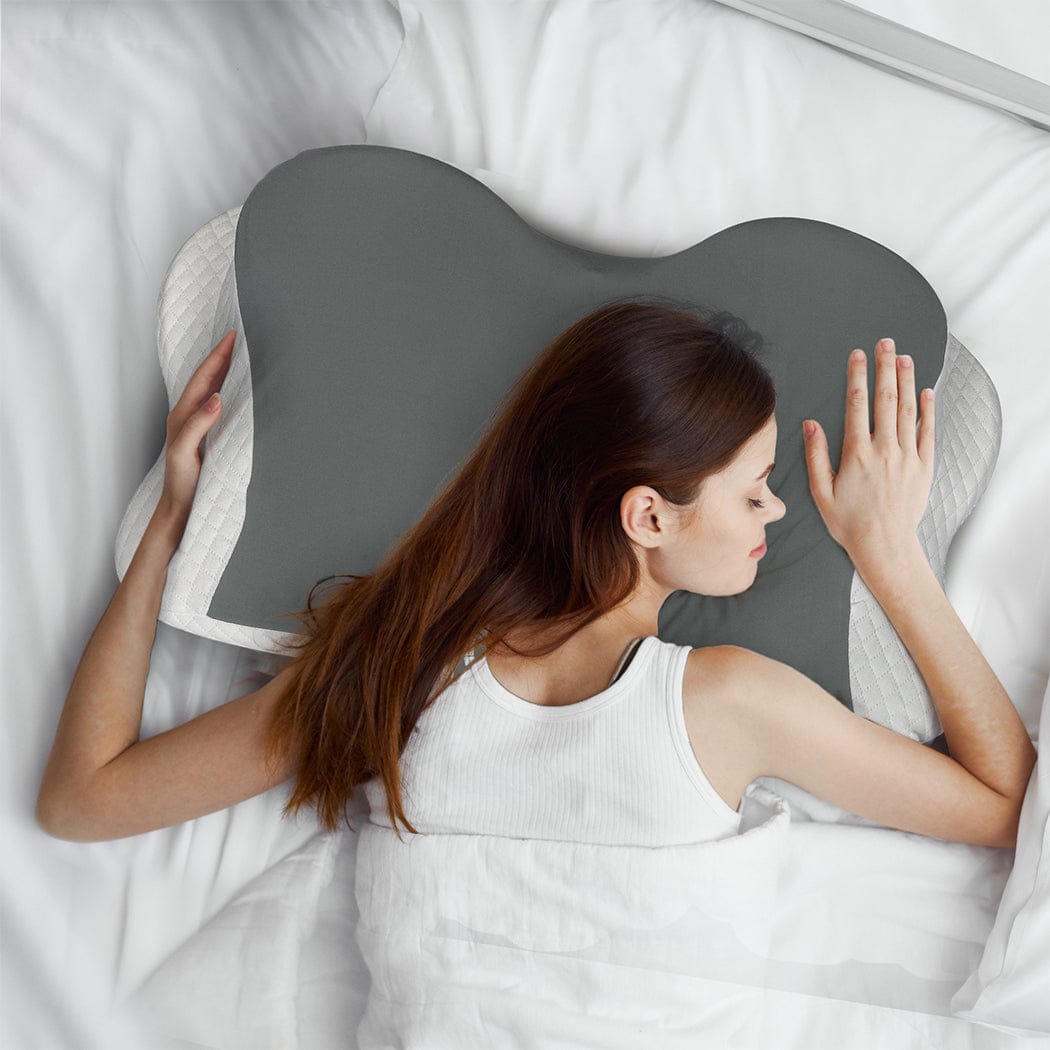 Dreamz Pillows/Cushions Cervical Neck Pillow Ergonomic Memory Foam