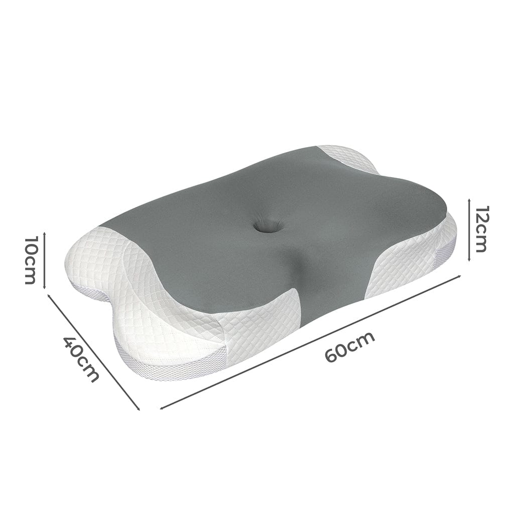 Dreamz Pillows/Cushions Cervical Neck Pillow Ergonomic Memory Foam