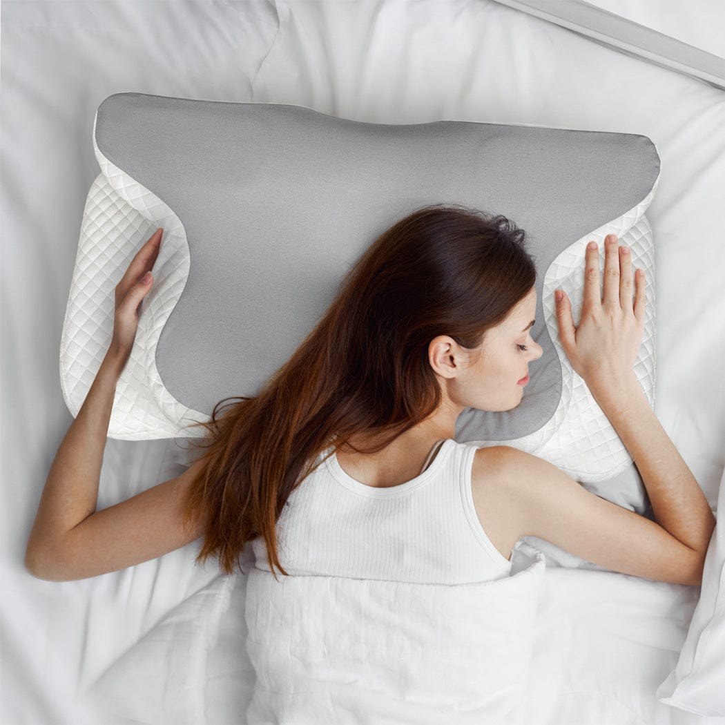 Dreamz Pillows/Cushions Memory Foam Pillow Shoulder Neck Support