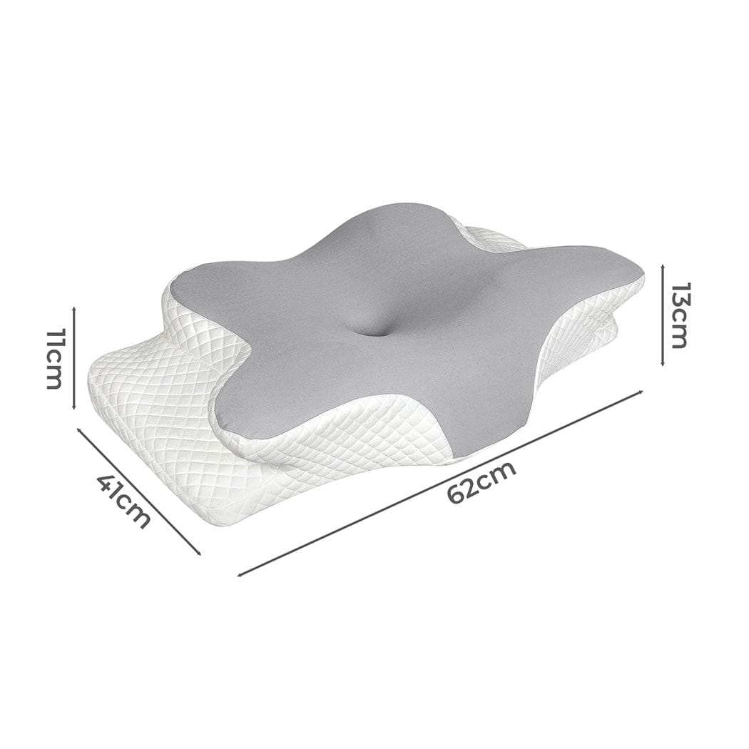 Dreamz Pillows/Cushions Memory Foam Pillow Shoulder Neck Support
