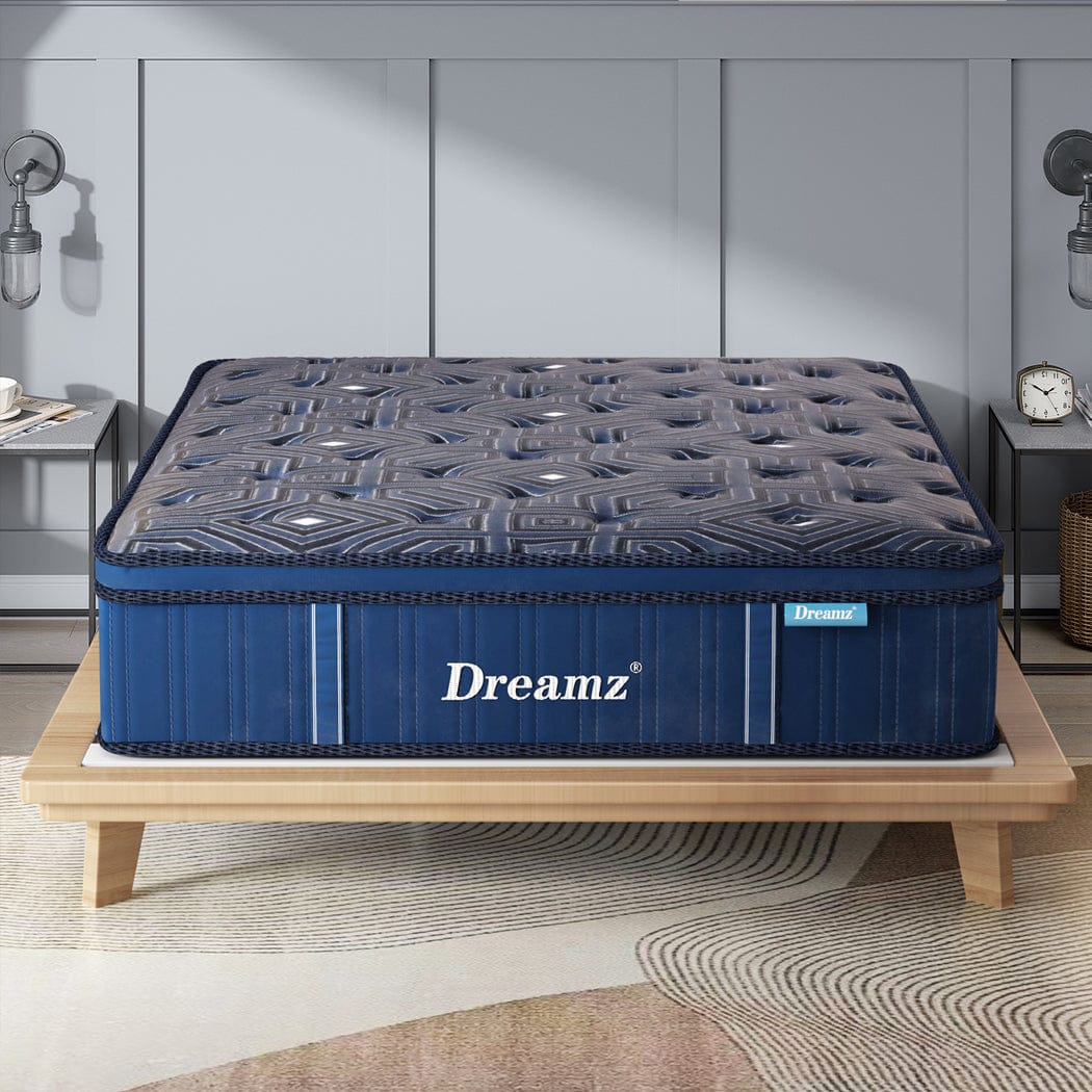 Dreamz Mattresses MERRI Spring Mattress Euro Top All Sizes 30CM