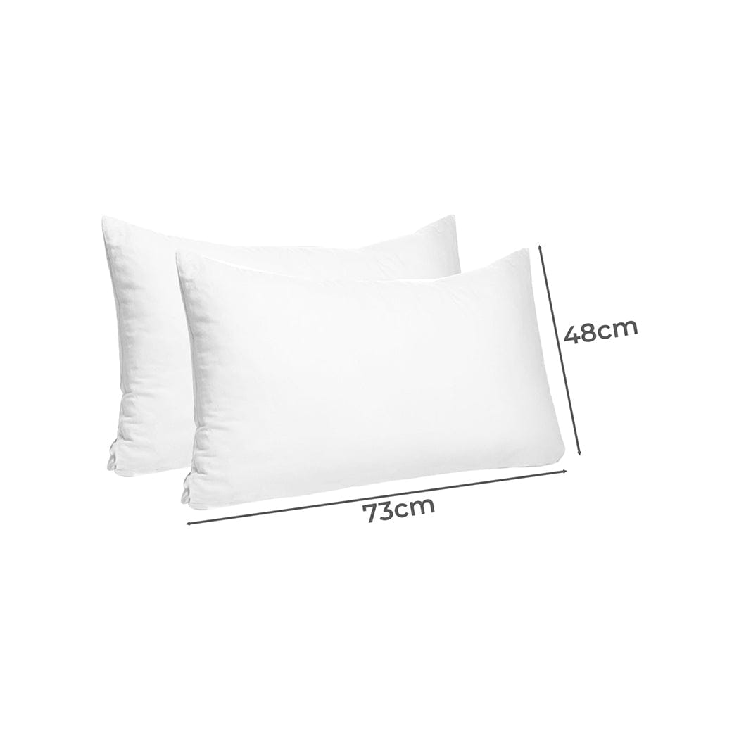 Dreamz Pillows/Cushions Pillows Bed 4 Pack Home Hotel