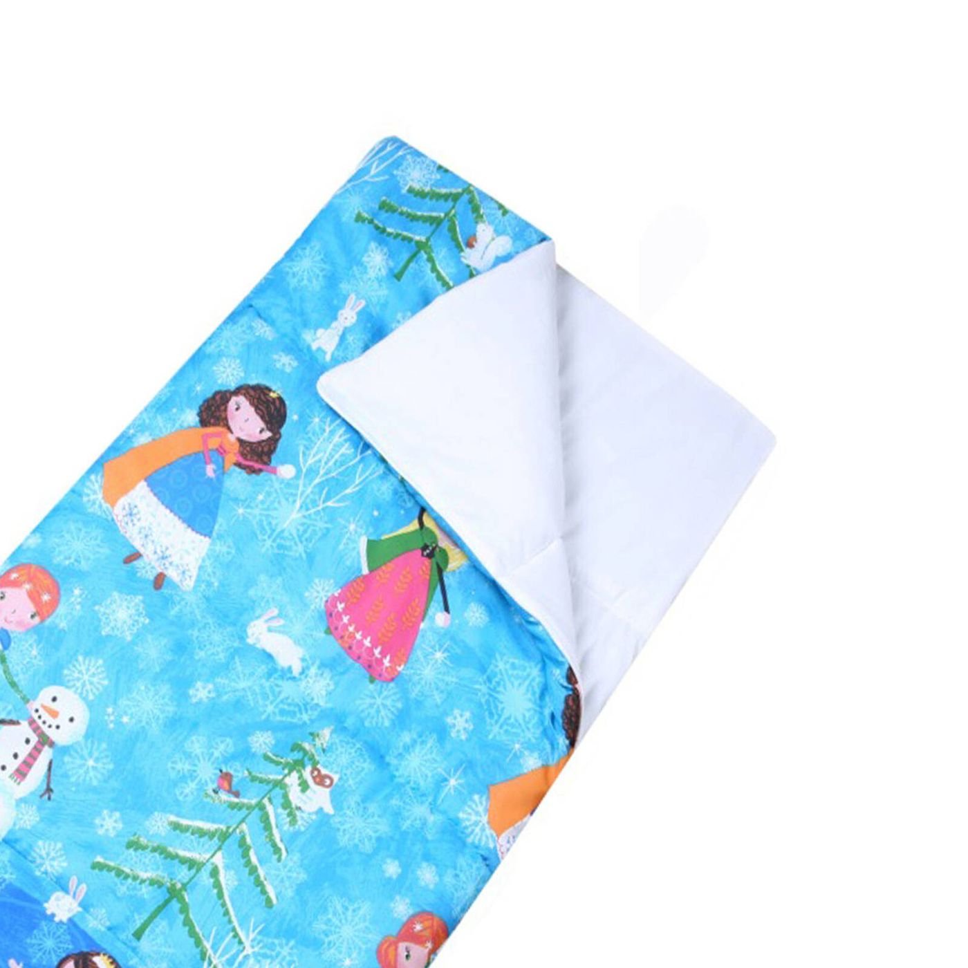 Happy Kids Glow in The Dark Sleeping Bag Snow Princess