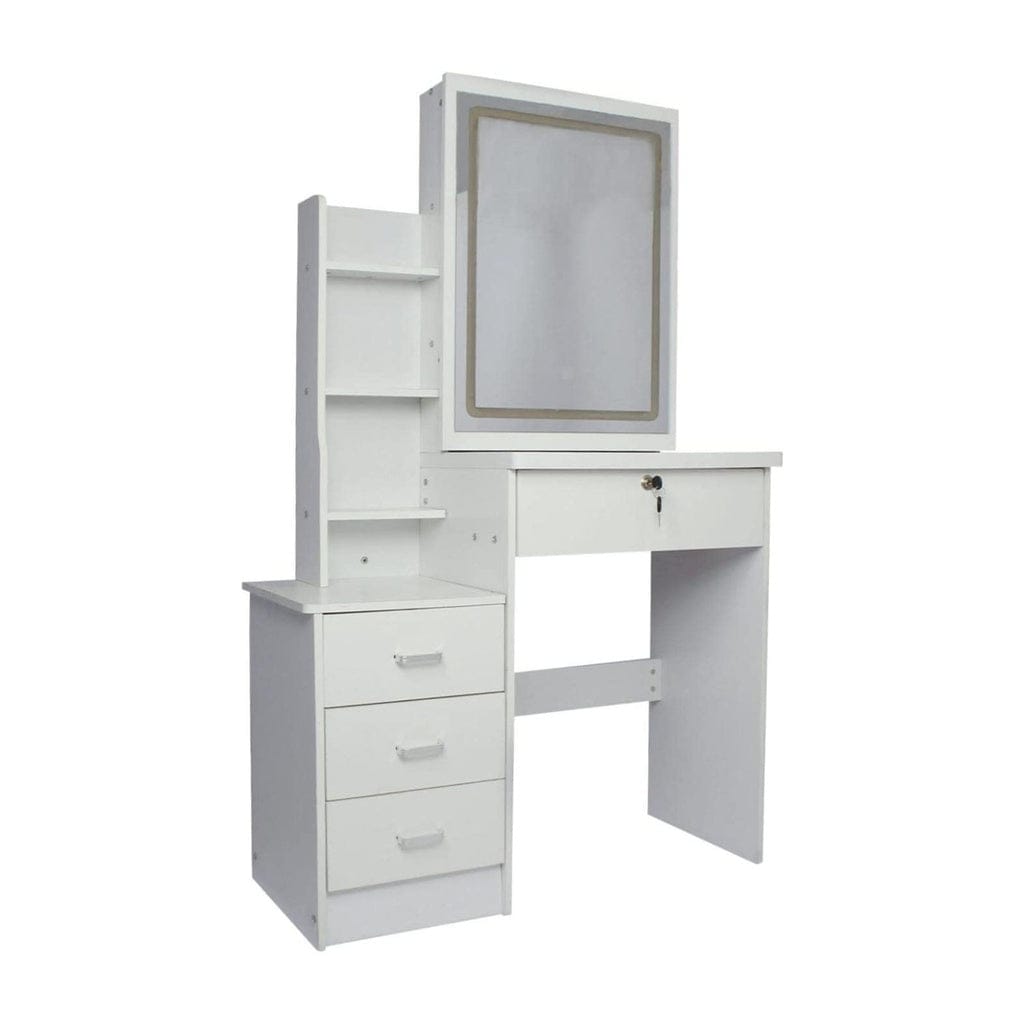 EKKIO Mirror Dressing Table White LED Mirror