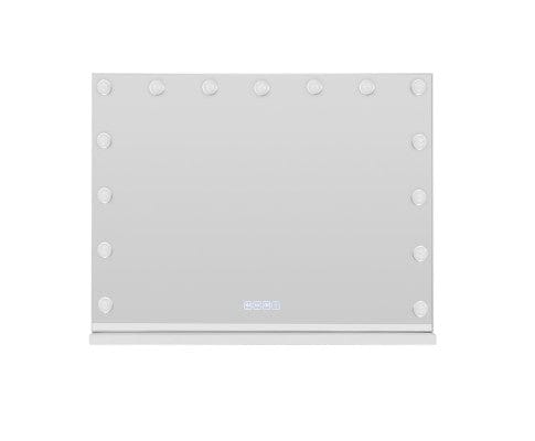 Embellir Mirror NEW Bluetooth Makeup Mirror 80X58cm Hollywood with Light Vanity Wall 18 LED