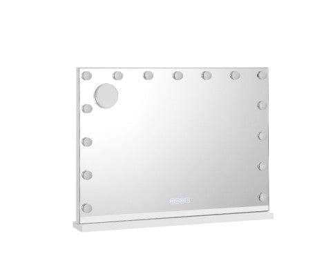 Embellir Mirror NEW Bluetooth Makeup Mirror 80X58cm Hollywood with Light Vanity Wall 18 LED