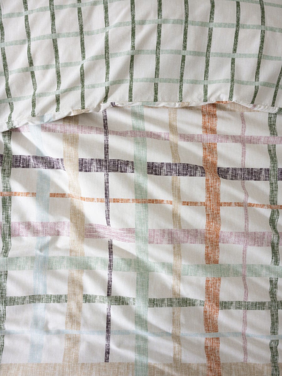 Espirit Quilt Cover Esprit FARREN MULTI COLOUR QUILT COVER SET