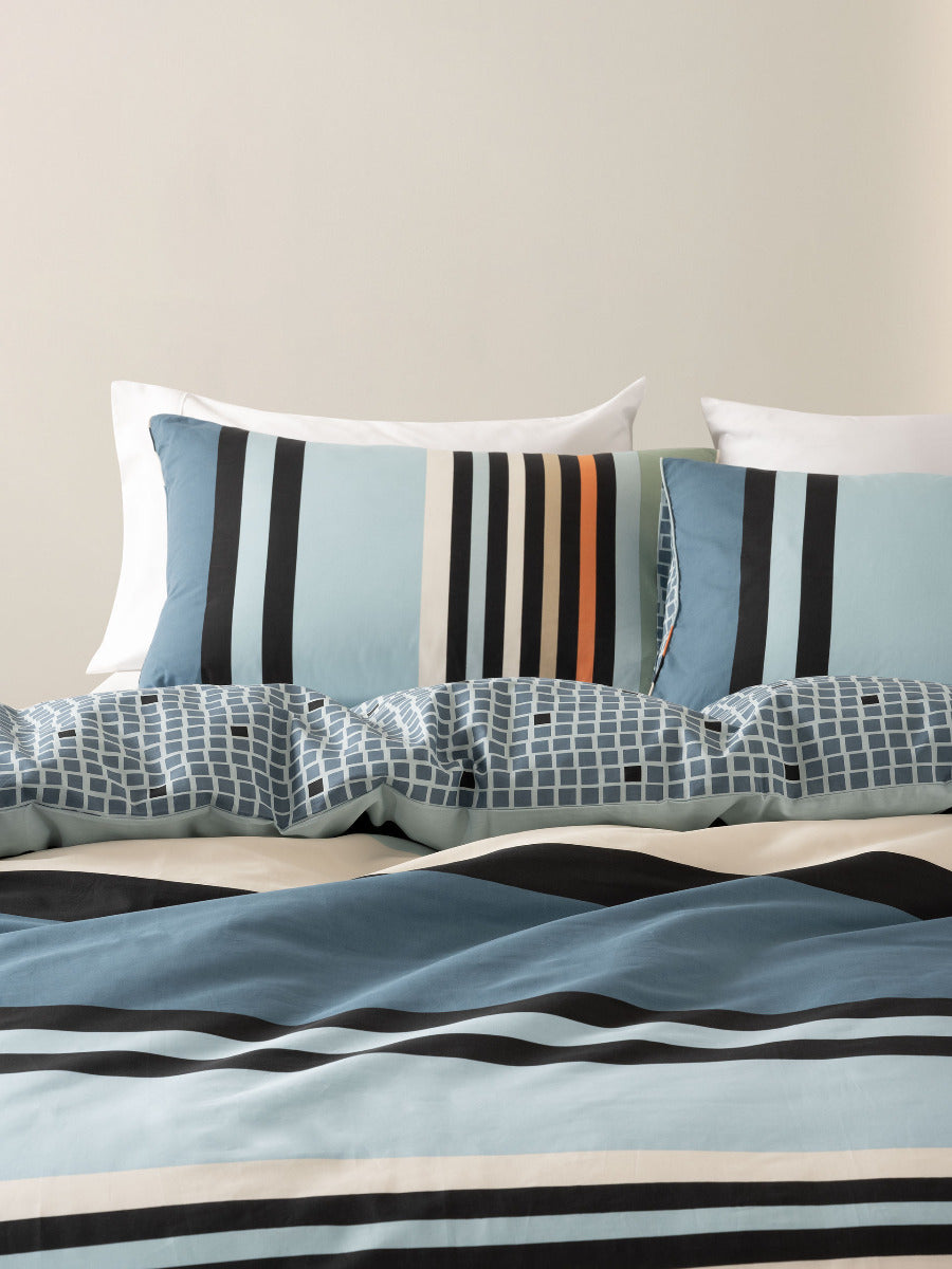 Esprit HOUSTON MULTI COLOUR QUILT COVER SET Espirit