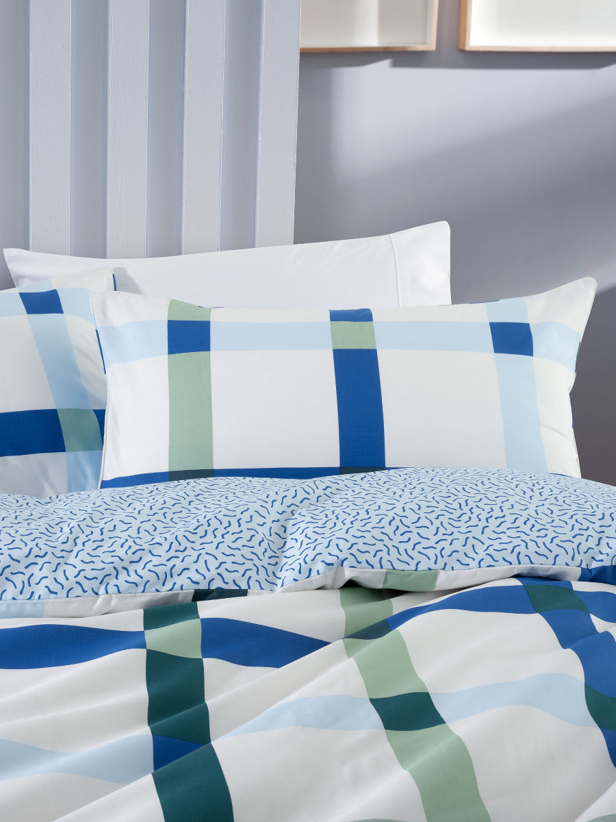 Esprit MILEY MULTI COLOUR QUILT COVER SET Espirit