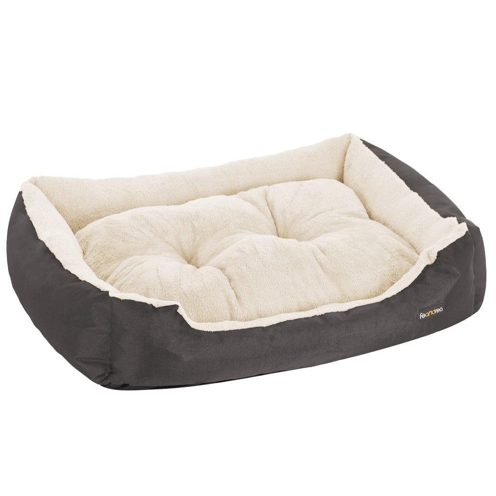 Feandrea Indoor Dog Bed FEANDREA 70cm Dog Bed Reversible Cushion Dark Grey