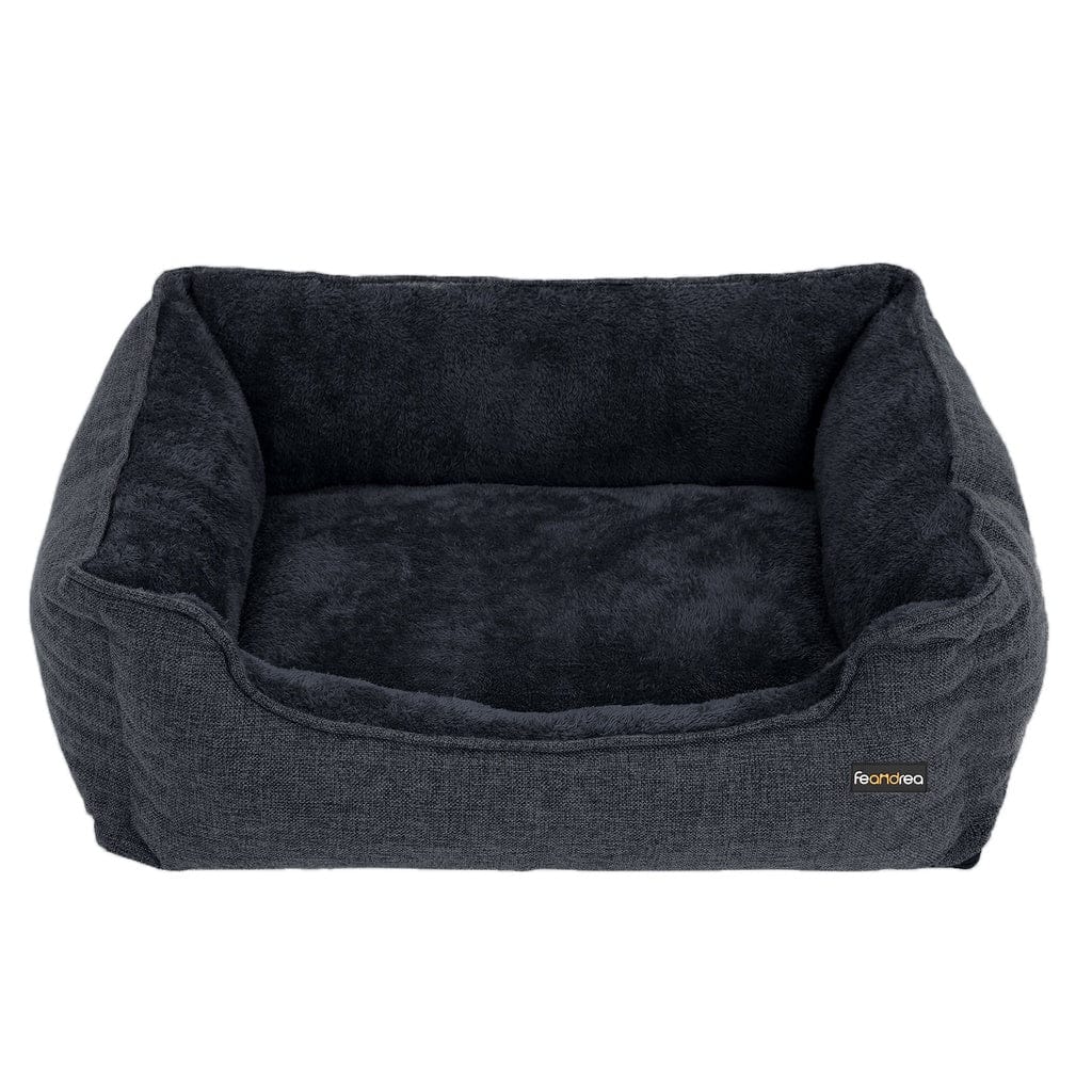Feandrea Indoor Dog Bed FEANDREA 70cm Dog Sofa Bed with Removable Washable Cover Dark Grey