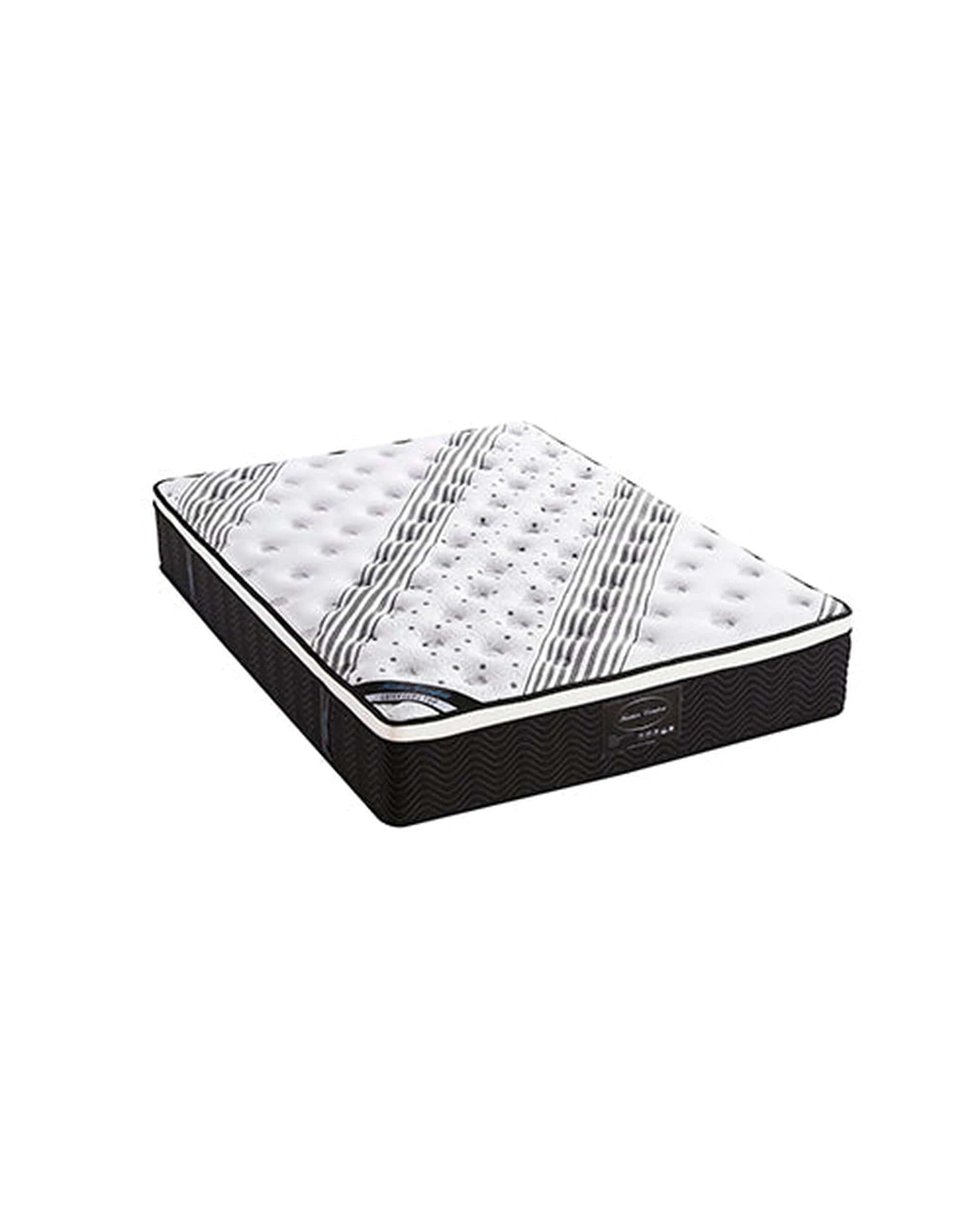 Feather Comfort Mattresses Exclusive Latex Euro Top Individual Pocket Spring Medium Firm 33cm Thick Queen Mattress