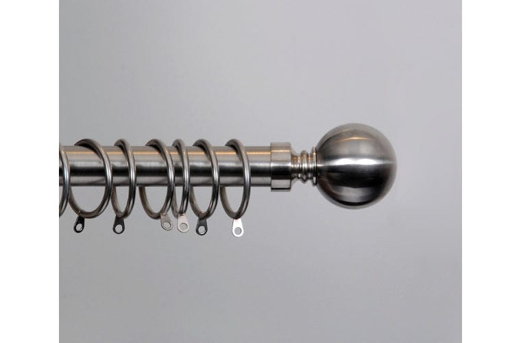 FILIGREE Curtain Filigree Extendable Curtain Rod Set 140cm - Silver