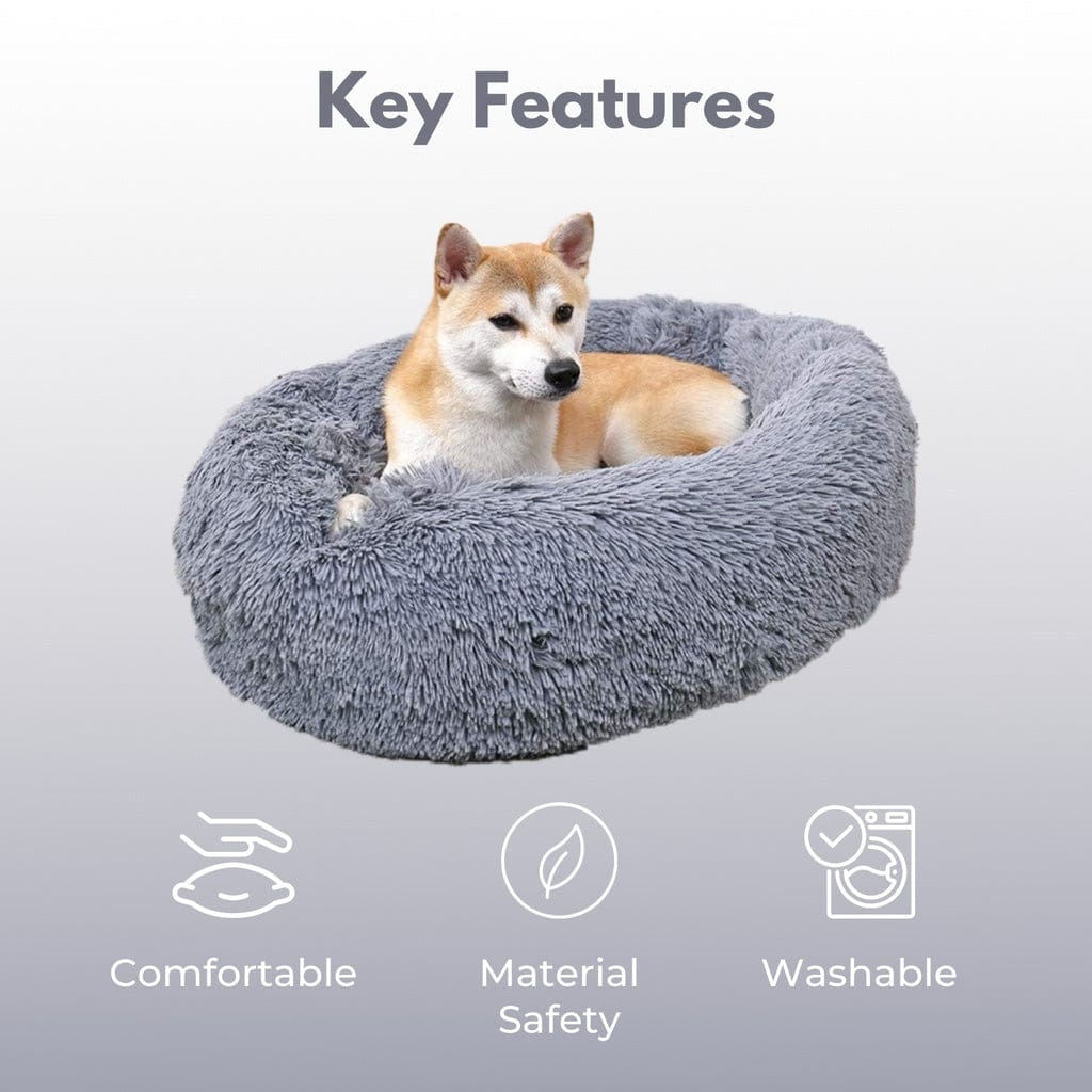 FLOOFI Cat Bed Floofi Pet Bed 60cm (Light Grey)