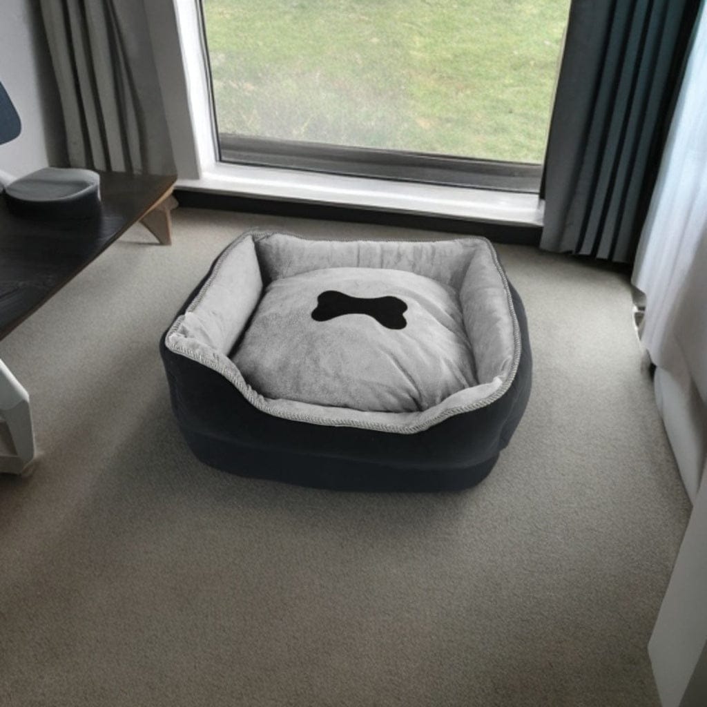 FLOOFI Indoor Dog Bed Floofi Pet Sofa Cushion XL (Black)