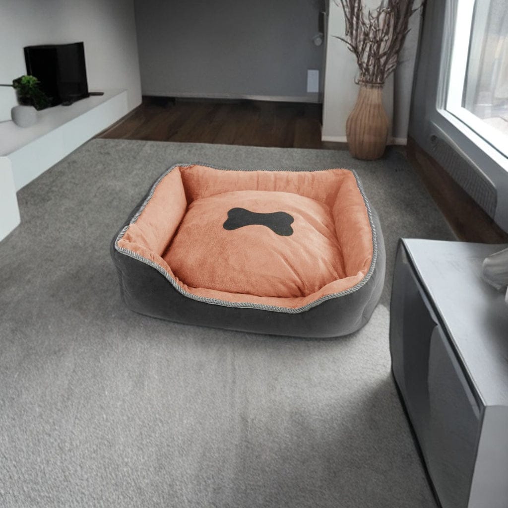 FLOOFI Indoor Dog Bed Floofi Pet Sofa Cushion XL (Grey)