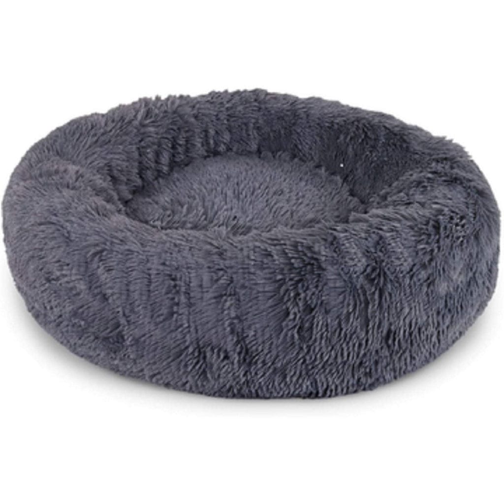 FLOOFI Cat Bed FLOOFI XL 100CM Round Pet Bed (Dark Grey)