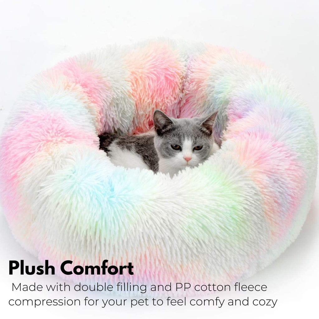 FLOOFI Cat Bed FLOOFI XL 100CM Round Pet Bed (Green)