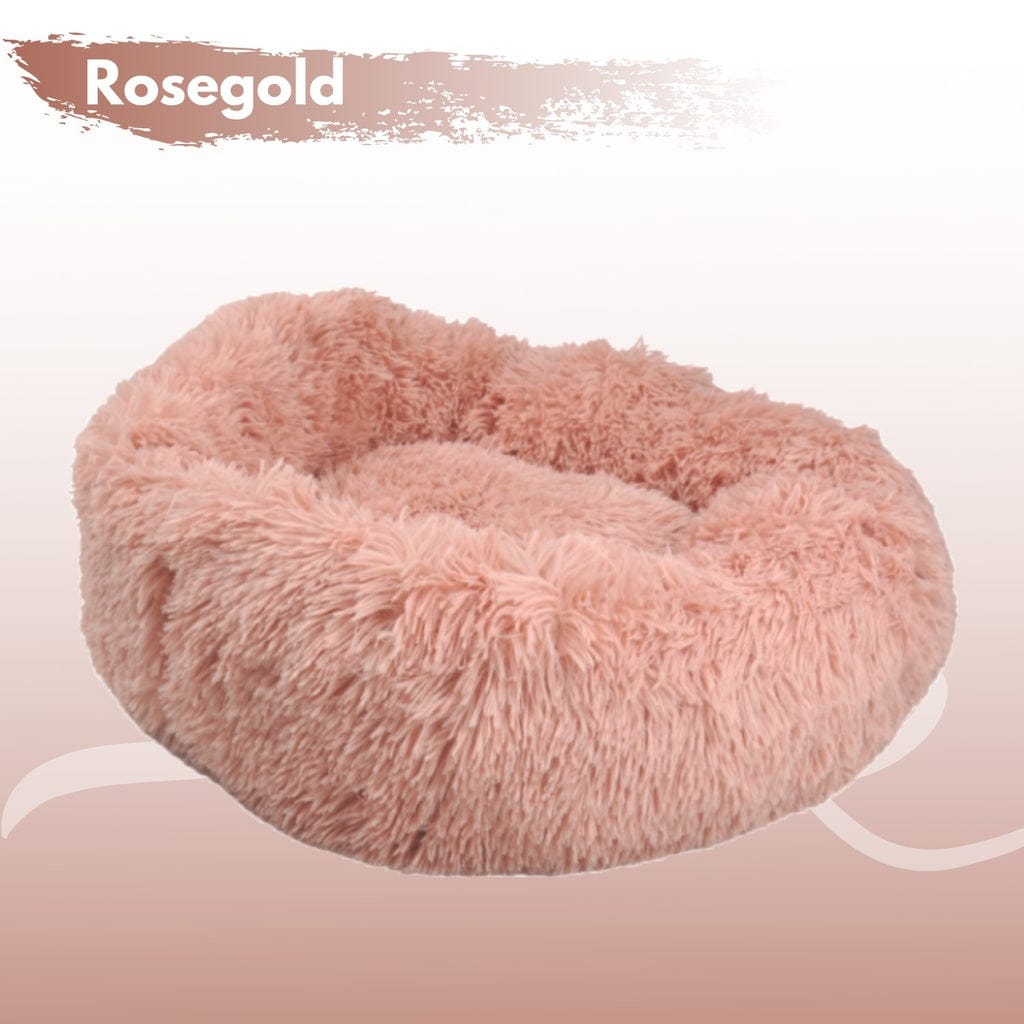 FLOOFI Cat Bed FLOOFI XL 100CM Round Pet Bed (Pink)