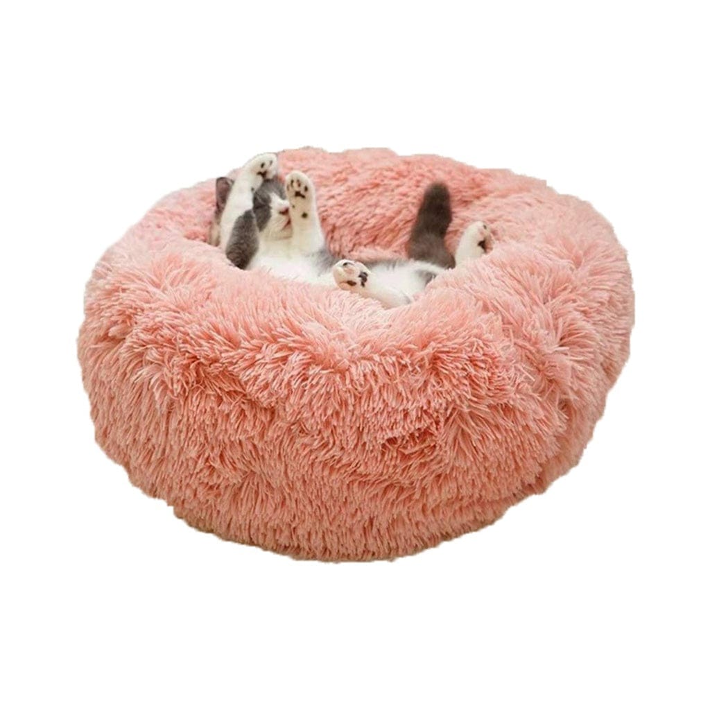 FLOOFI Cat Bed FLOOFI XL 100CM Round Pet Bed (Pink)