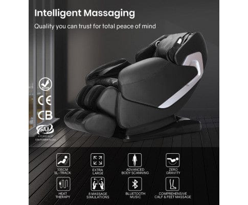 FORTIA Massage Chair FORTIA Electric Massage Chair Full Body Shiatsu Recliner Zero Gravity Heating Massager, Remote Control