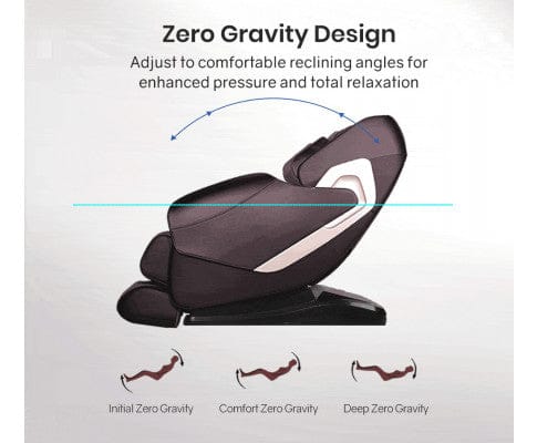 FORTIA Massage Chair FORTIA Electric Massage Chair Zero Gravity Heating Kneading Recliner Full Body Shiatsu Massager