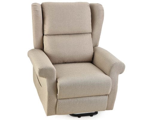 FORTIA Massage Chair FORTIA Electric Recliner Lift Heat Chair for Elderly, Massage, Heat Therapy, Aged Care, Beige