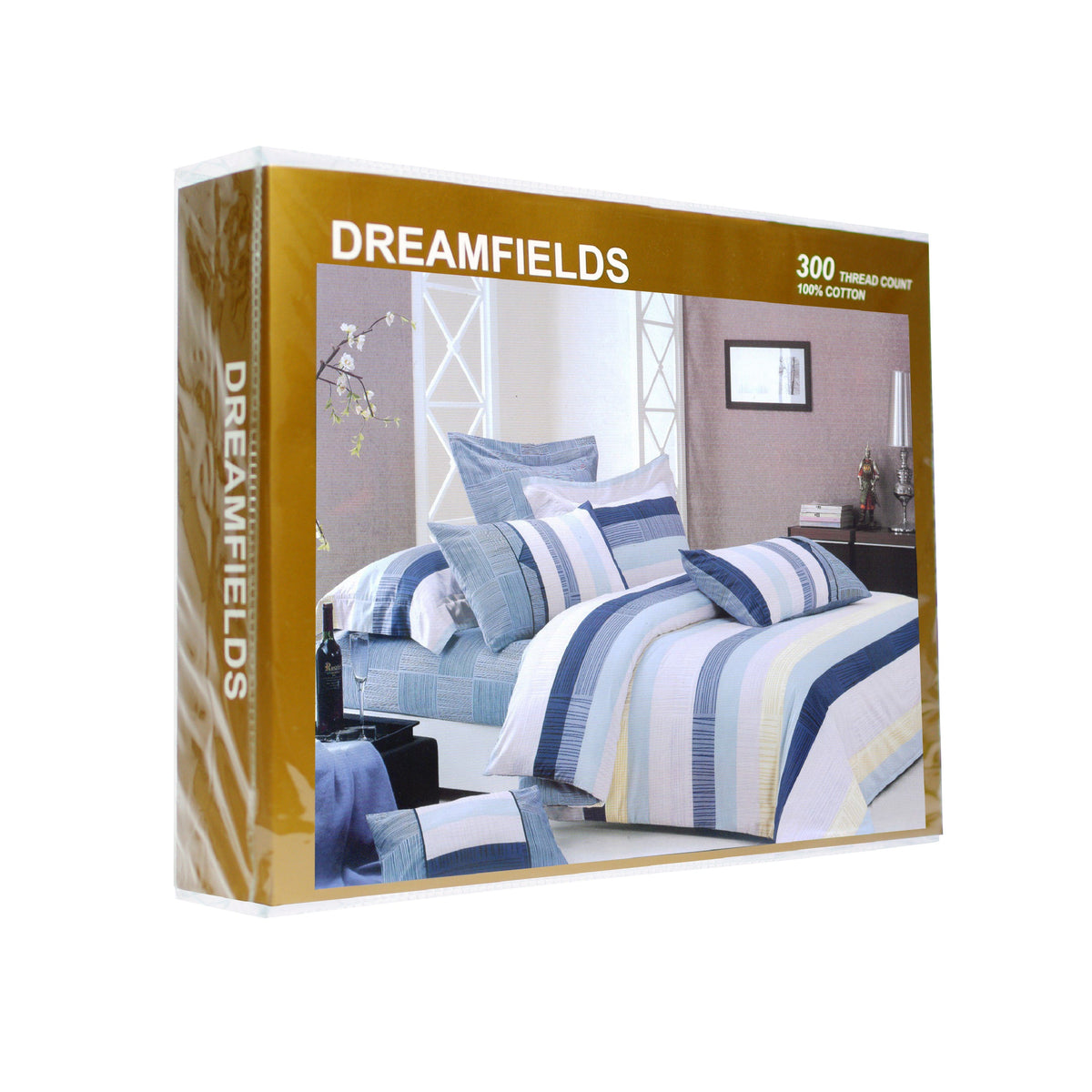 Luxor Cotton City Of Love Design Quilt Doona Duvet Cover Set