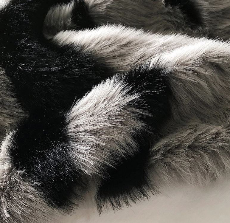 Anyhouz Blanket White Zebra Warm Autumn Plush Fur Soft Comfortable Throwblanket