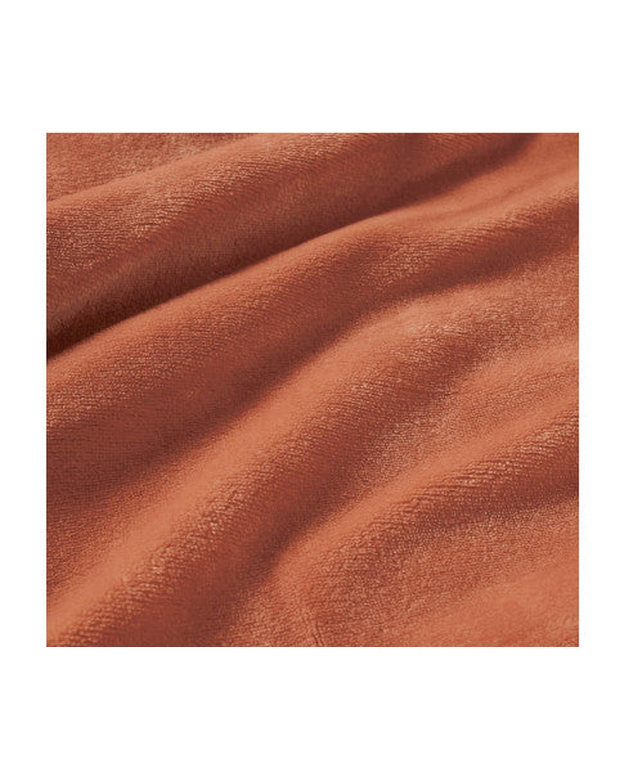 GIOIA CASA Quilt Cover GIOIA CASA 2 in 1 Teddy Sherpa Quilt Cover Set and Blanket - TERRACOTTA