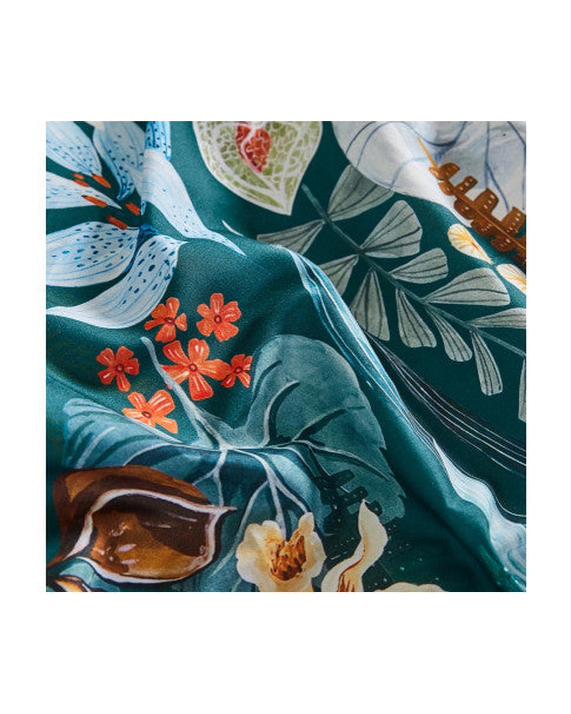 GIOIA CASA Quilt Cover GIOIA CASA Botanical Bella Microfibre Quilt Cover Set