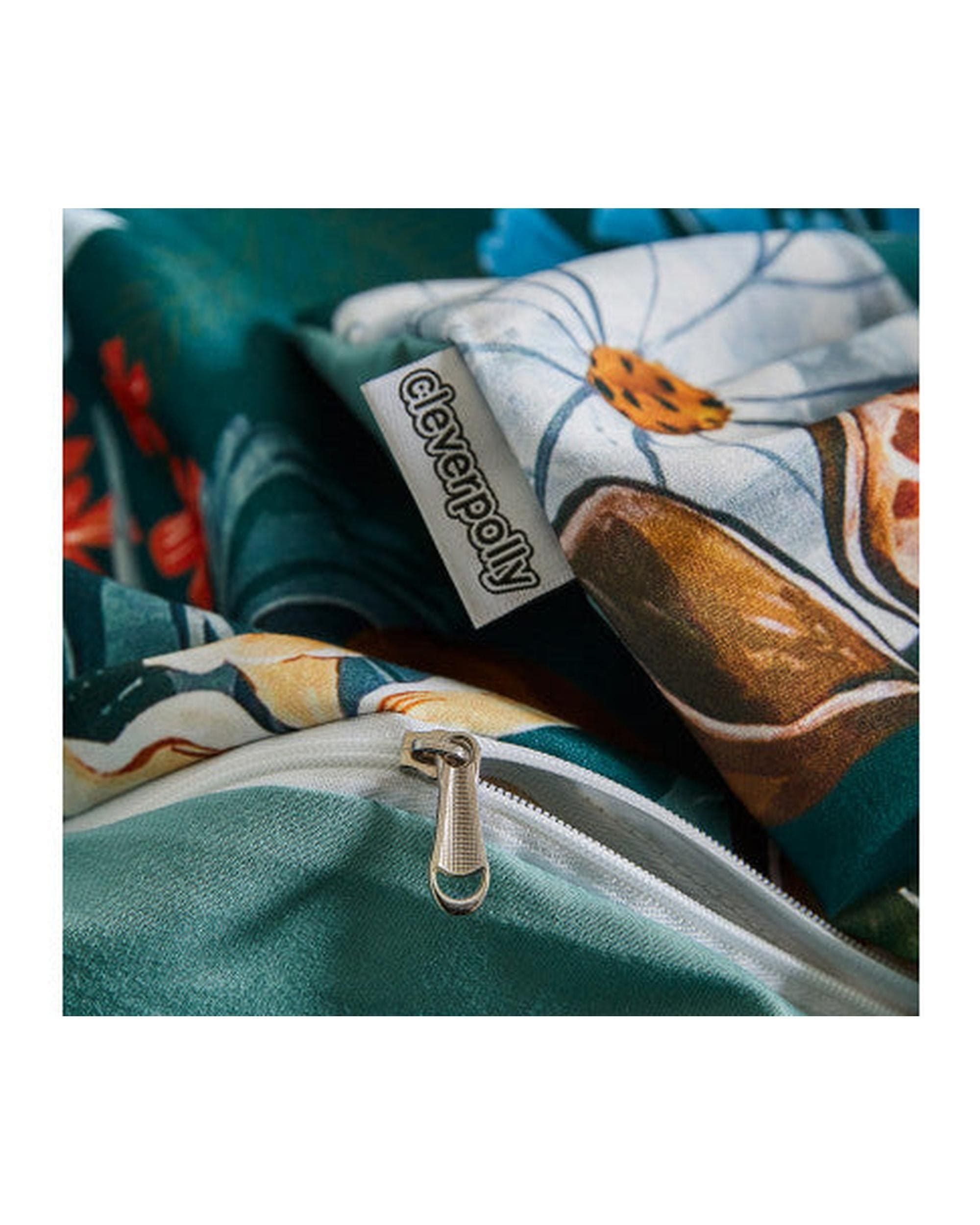 GIOIA CASA Quilt Cover GIOIA CASA Botanical Bella Microfibre Quilt Cover Set