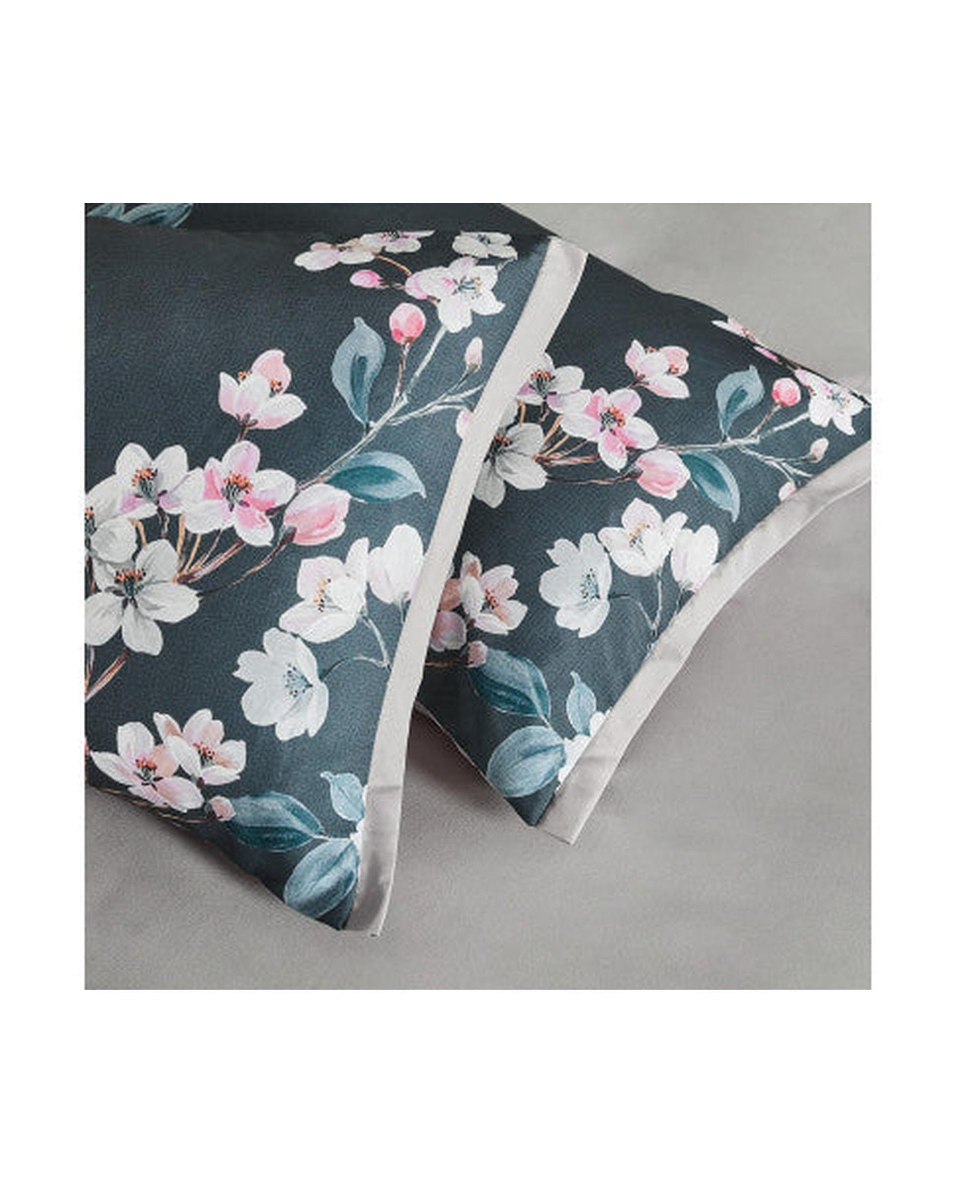 GIOIA CASA Quilt Cover GIOIA CASA Botanical Hazel Microfibre Quilt Cover Set