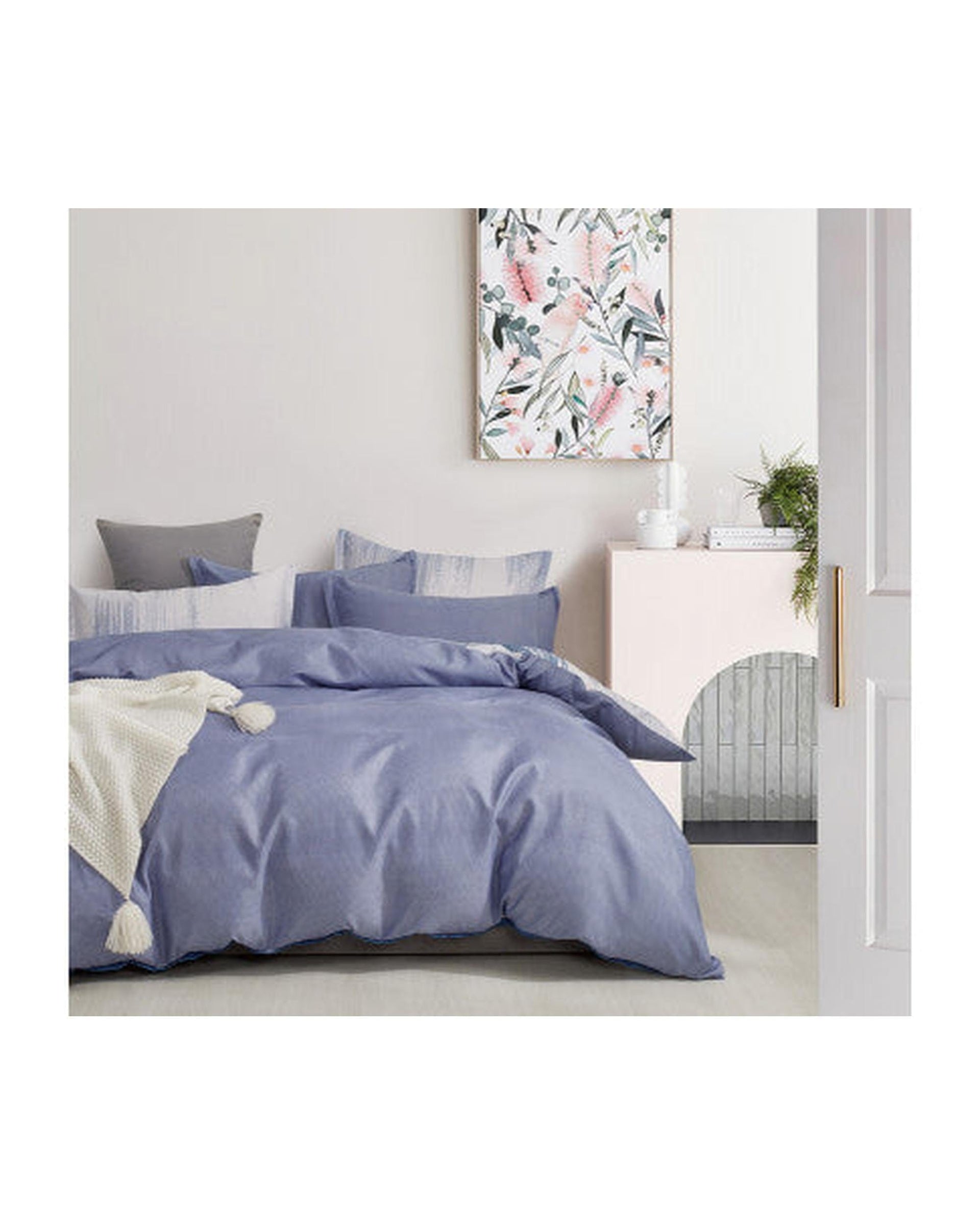 GIOIA CASA Quilt Cover GIOIA CASA Chavez microfiber reversible quilt cover set