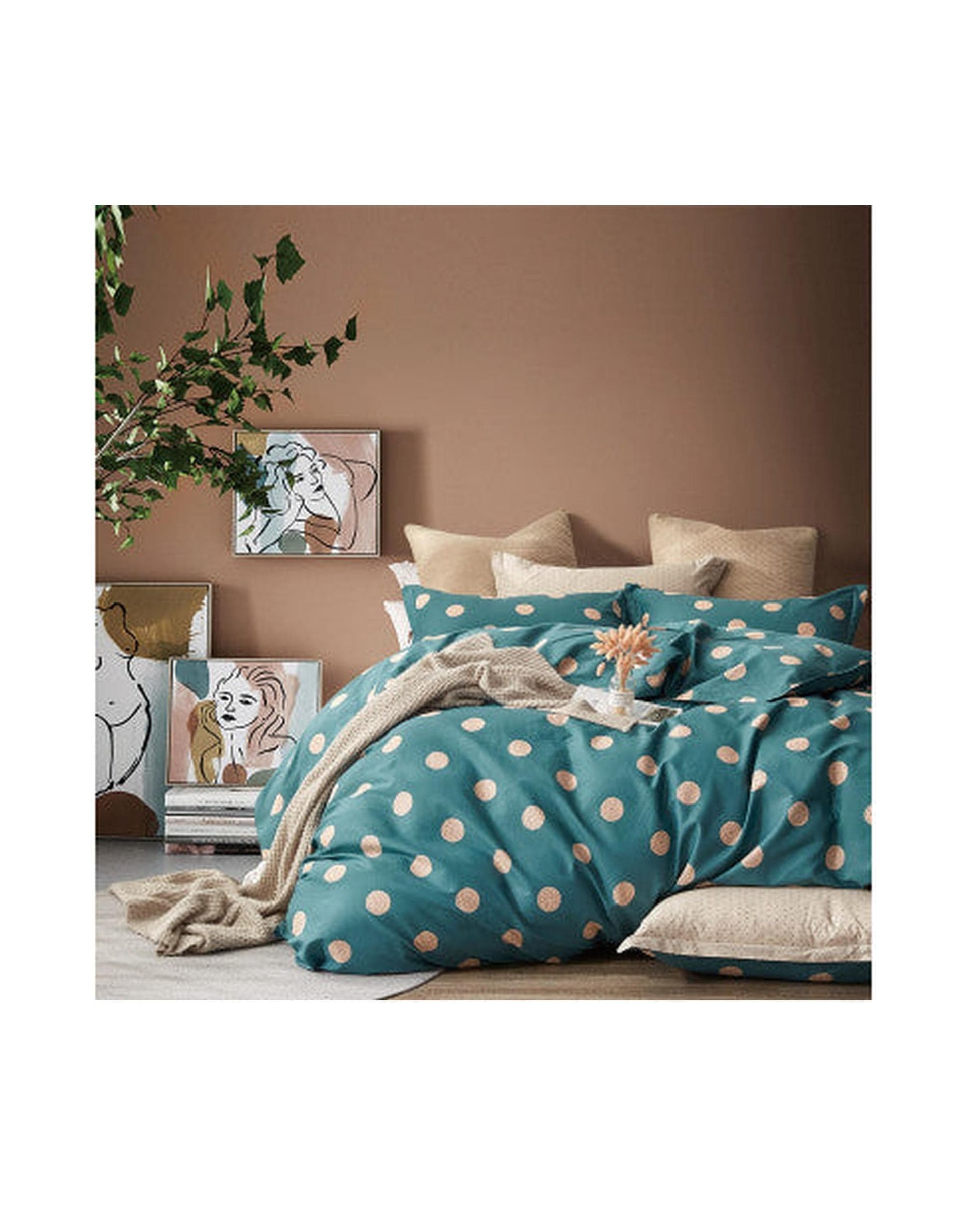 GIOIA CASA Quilt Cover GIOIA CASA Hugo 100% cotton reversible quilt cover set