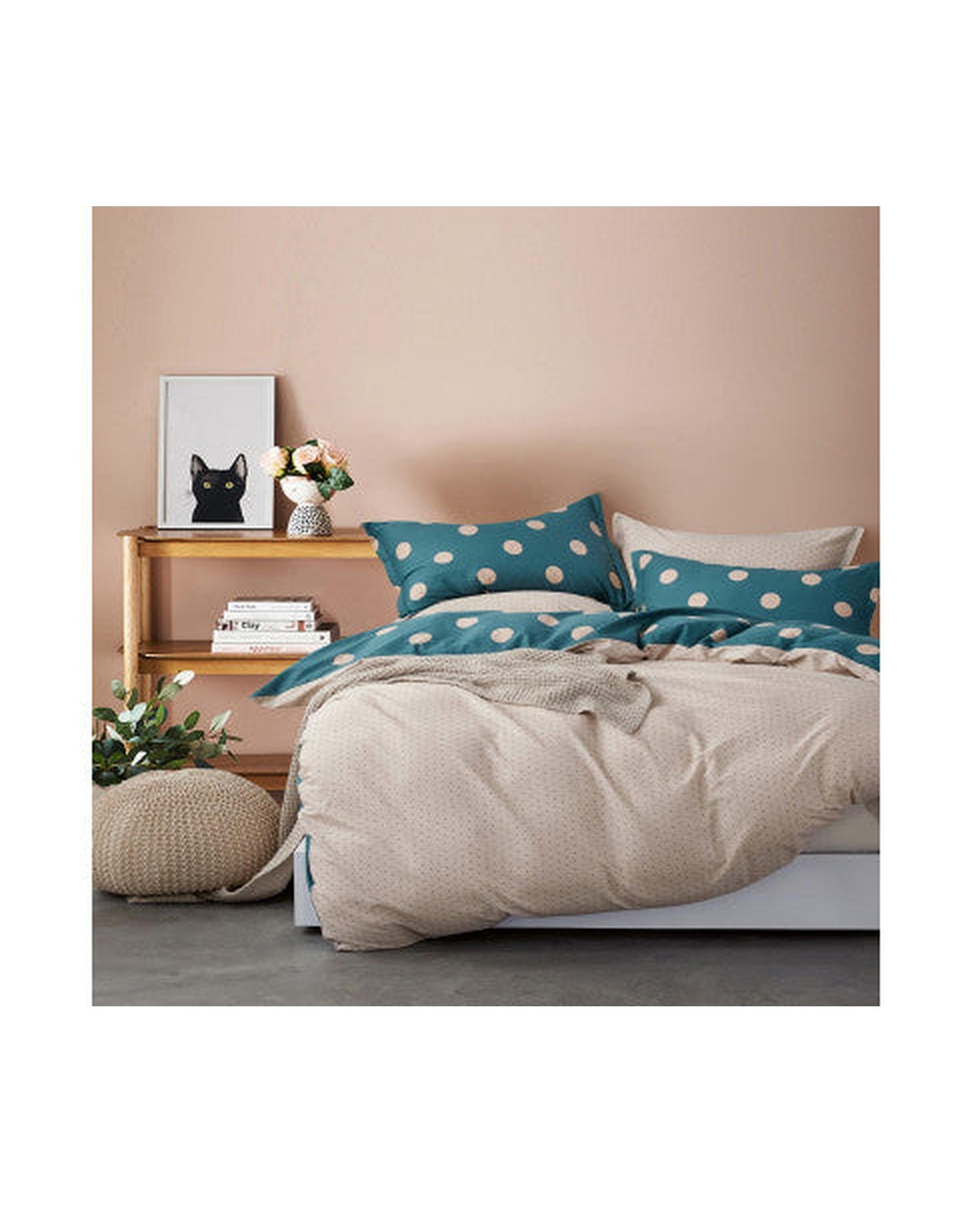 GIOIA CASA Quilt Cover GIOIA CASA Hugo 100% cotton reversible quilt cover set