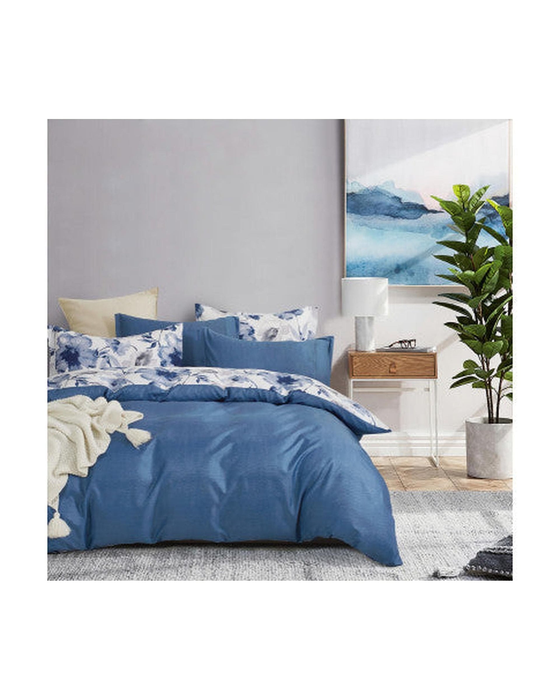 GIOIA CASA Quilt Cover GIOIA CASA Kylie microfiber reversible quilt cover set