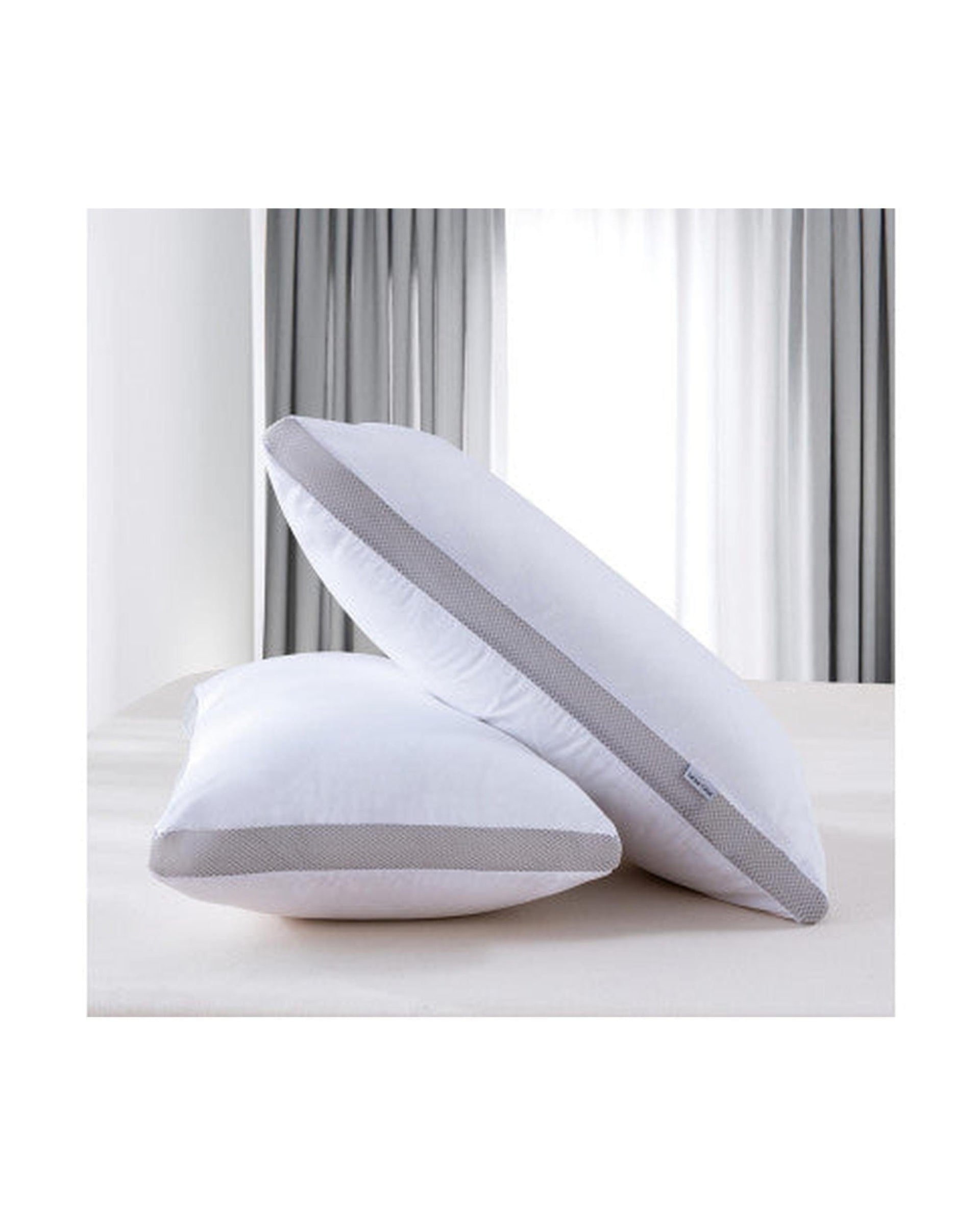 GIOIA CASA Pillows/Cushions GIOIA CASA Luxury Bamboo Cooling Twin pack plush down-like pillows