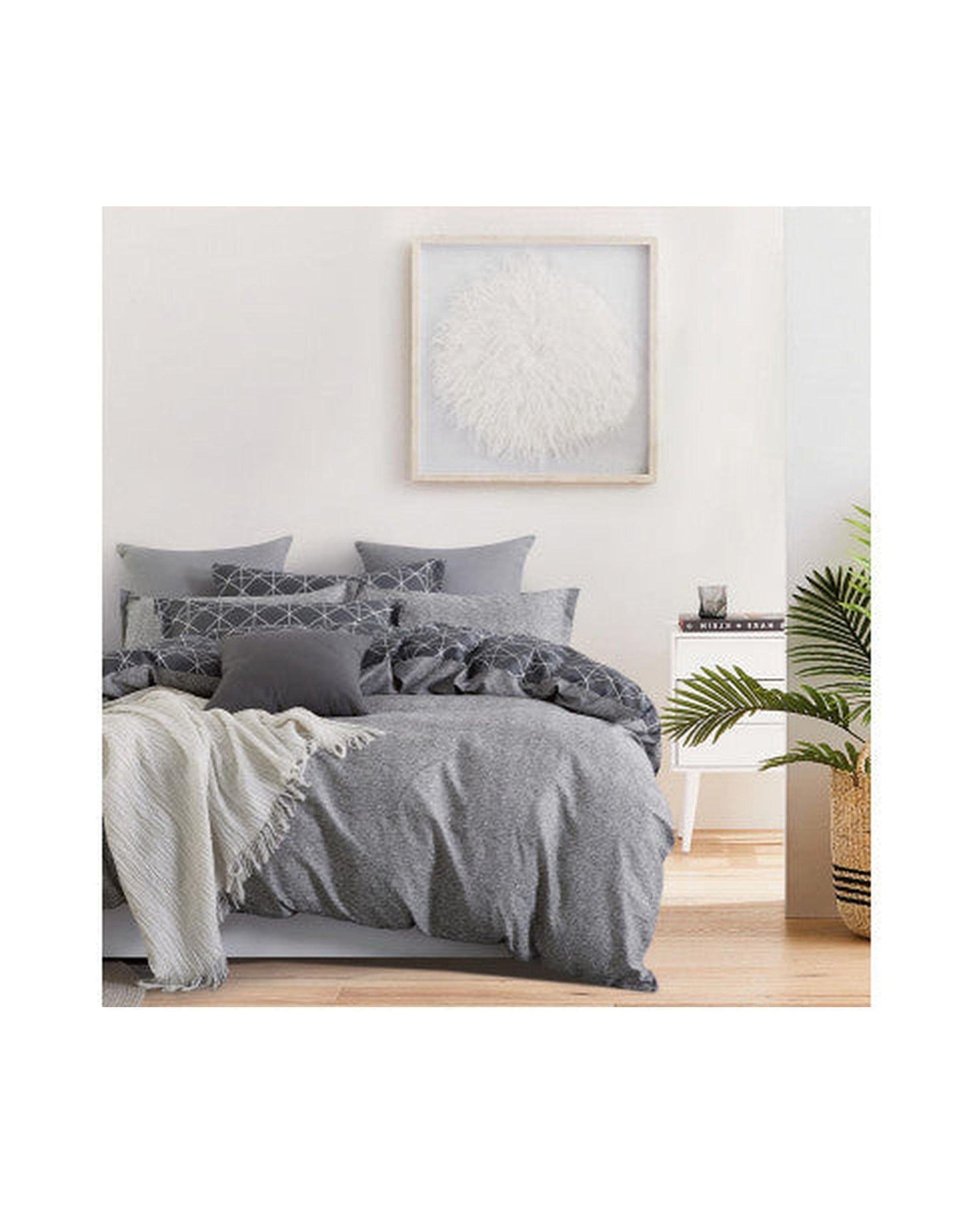 GIOIA CASA Quilt Cover GIOIA CASA Manhattan 100% cotton reversible quilt cover set