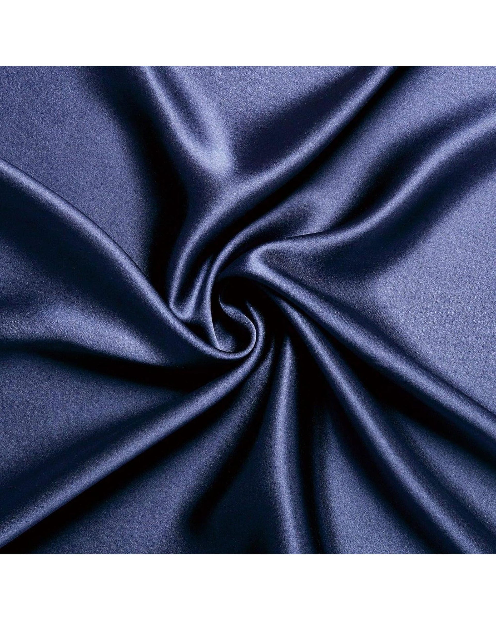 GIOIA CASA Pillows/Cushions Luxury Pillowcase 2 Pack - 100% Pure Mulberry Silk on Both Sides - Navy Blue