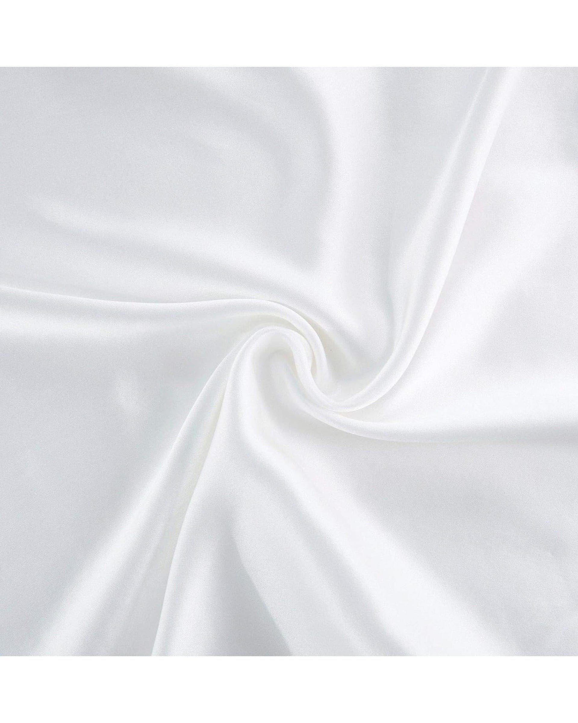 GIOIA CASA Pillowcase Luxury Pillowcase 2 Pack - 100% Pure Mulberry Silk on Both Sides - White